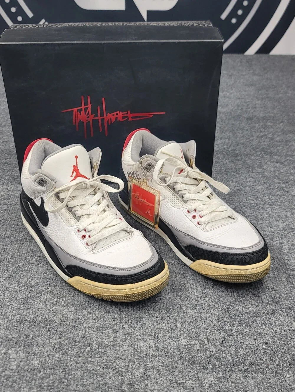 Air Jordan 3 Retro NRG Tinker Hatfield Size 10 W/ Box & Hang Tag